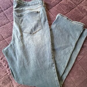 Old Navy Mid-Rise Kicker Boot Cut Jeans